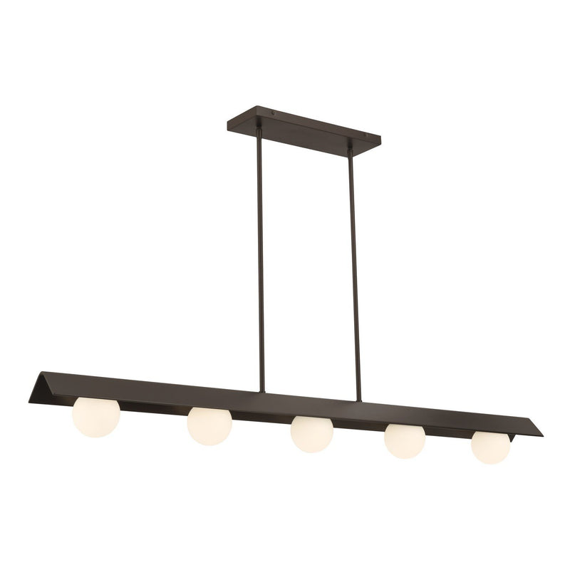 Vestra LED Linear Pendant in Dark Bronze