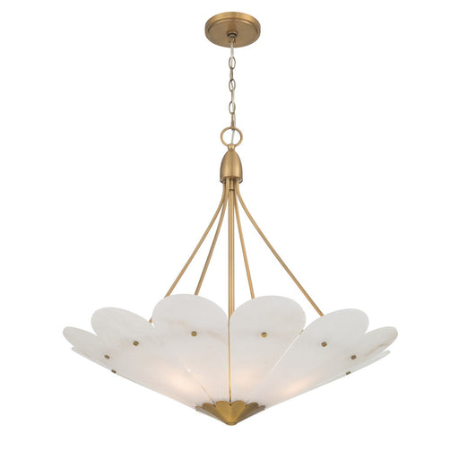 Althira 6-Light Pendant in Legacy Brass
