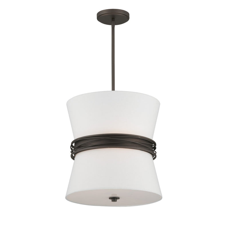 Dalvor 3-Light Pendant in Dark Bronze