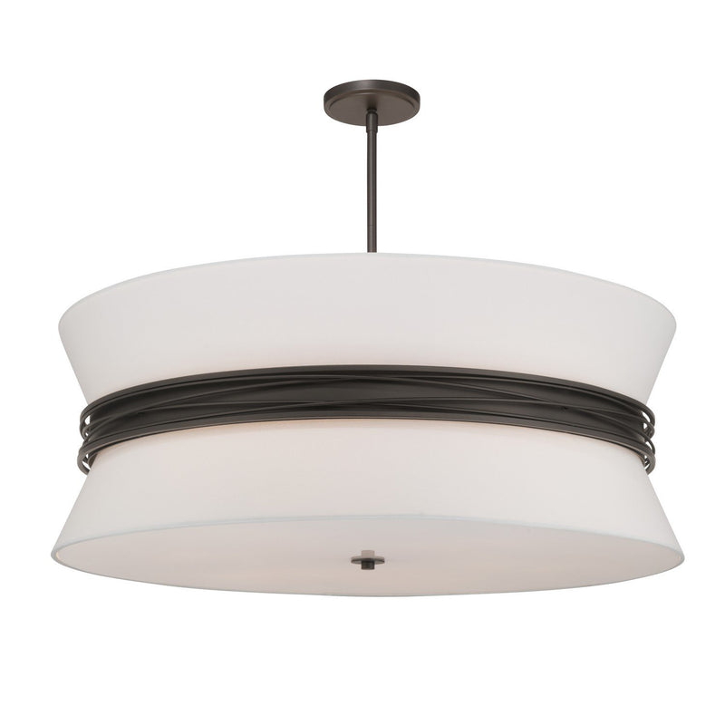 Dalvor 6-Light Pendant in Dark Bronze