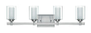 Celeste 4 Light 26.75" Vanity in Brushed Polished Nickel