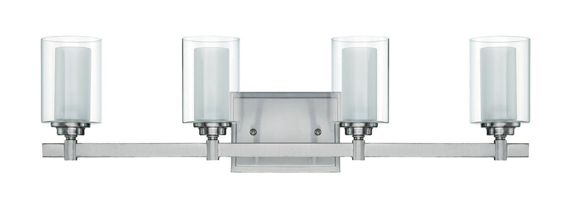 Celeste 4 Light 26.75" Vanity in Brushed Polished Nickel
