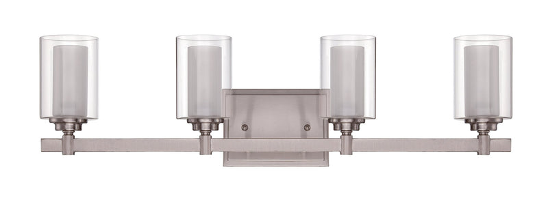 Celeste 4 Light 26.75" Vanity in Brushed Polished Nickel