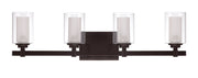 Celeste 4 Light 26.75" Vanity in Espresso