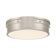 Marnex LED Flush Mount in Brushed Nickel