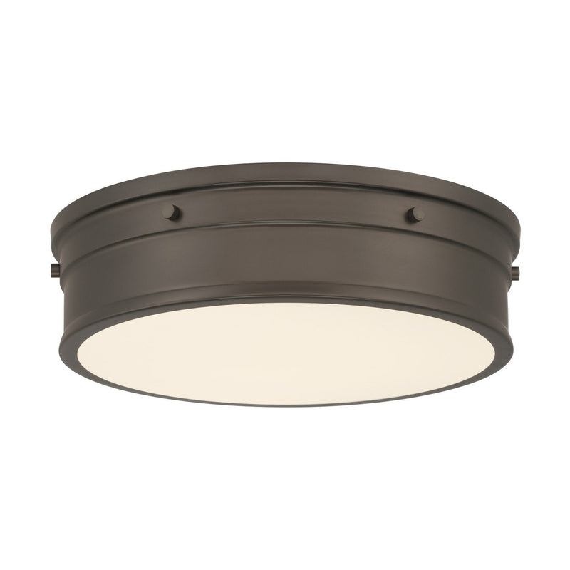Marnex LED Flush Mount in Plated Dark Bronze