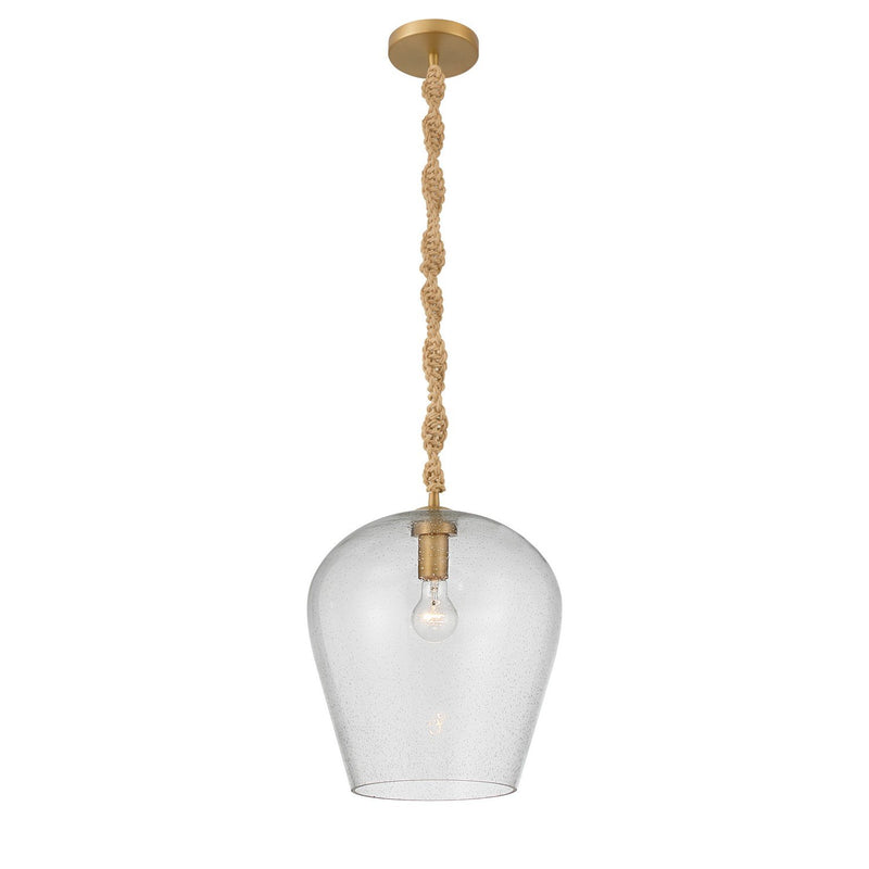 Elyric Pendant in Legacy Brass