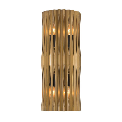 Aven 4-Light Wall Sconce in Sand Coal Black