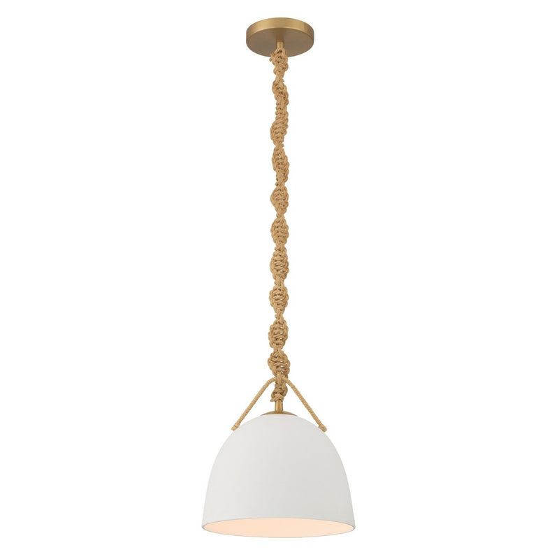 Cordón Mini Pendant in Legacy Brass