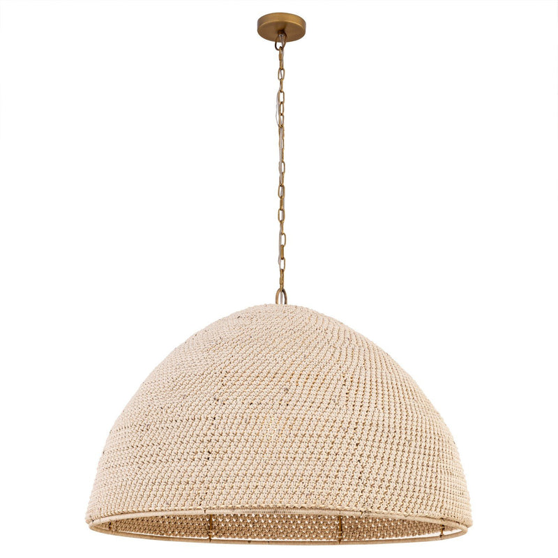 Fernwood Pendant in Legacy Brass