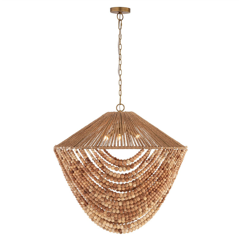 Virella 3-Light Pendant in Legacy Brass