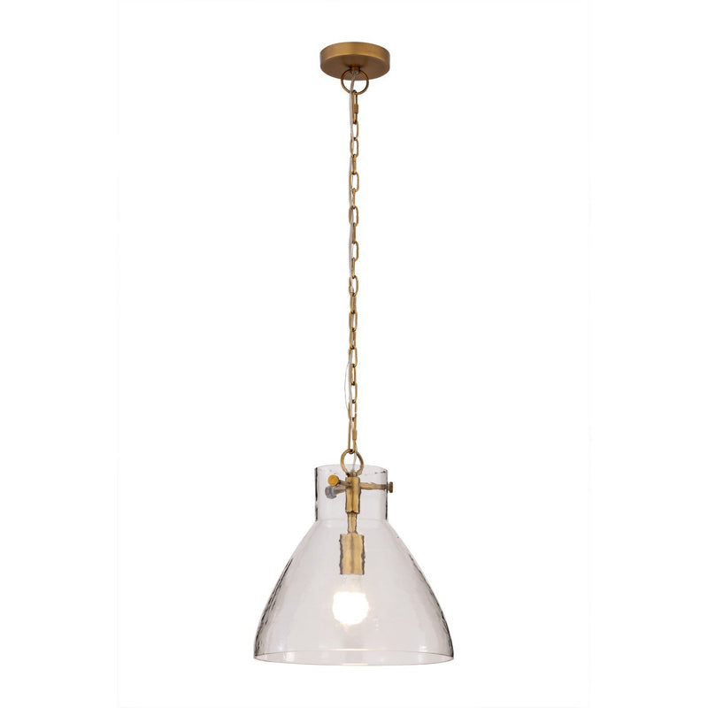 Sevara Pendant in Legacy Brass