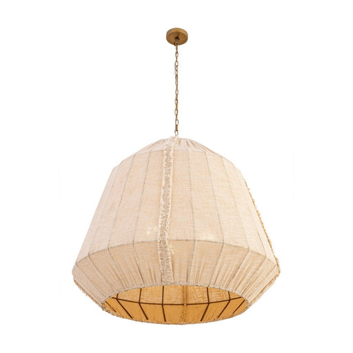 Velune 3-Light Pendant in Legacy Brass
