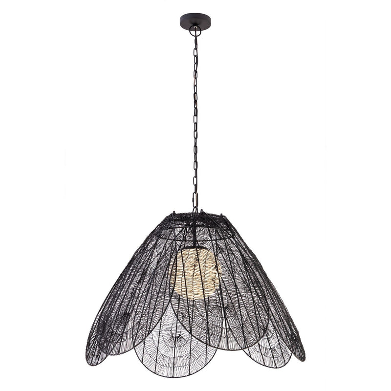 Sylari Pendant in Dark Matte Black