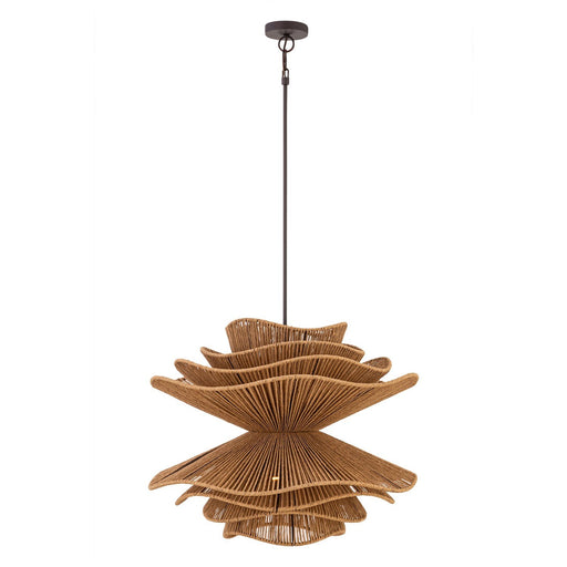 Mireth 6-Light Pendant in Dark Bronze