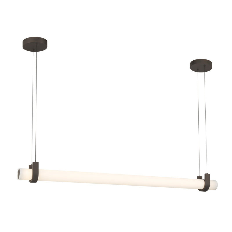 Sorelle LED Linear Pendant in Dark Bronze