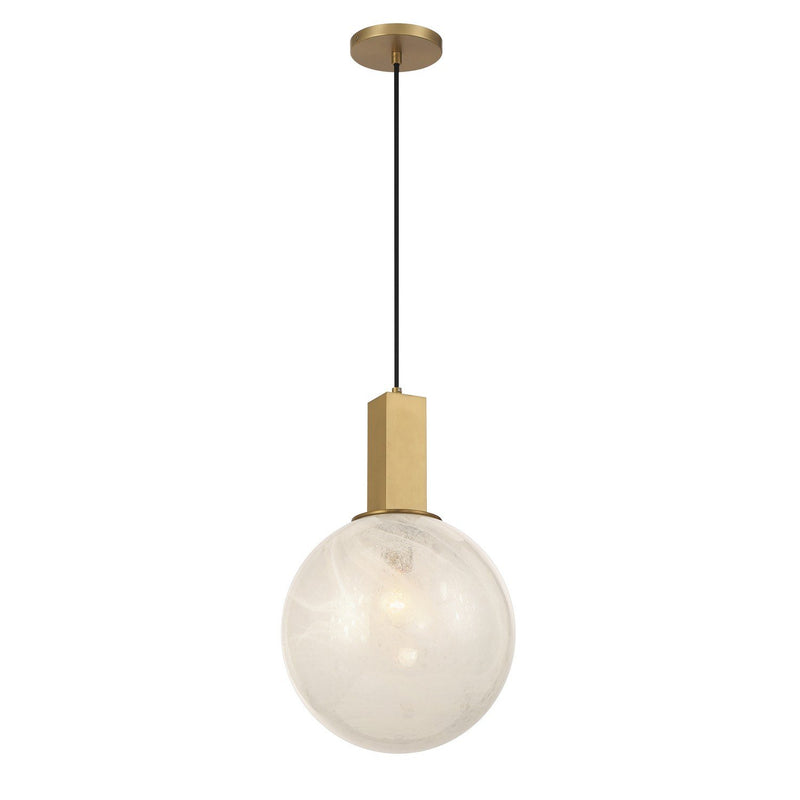 Narra Pendant in Legacy Brass