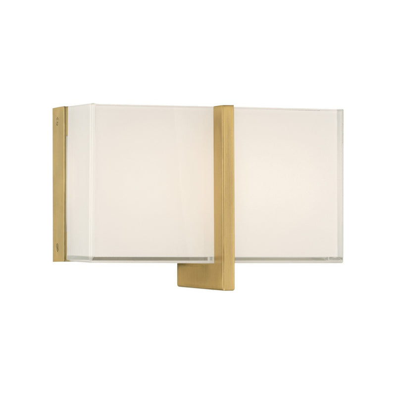 High Rise LED Wall Sconce in Legacy Brass