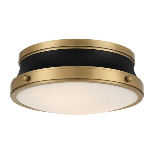 Purelight 2-Light Flush Mount 3939-876 in Legacy Brass