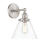 Barwell Large Bath Sconce in Brushed Nickel