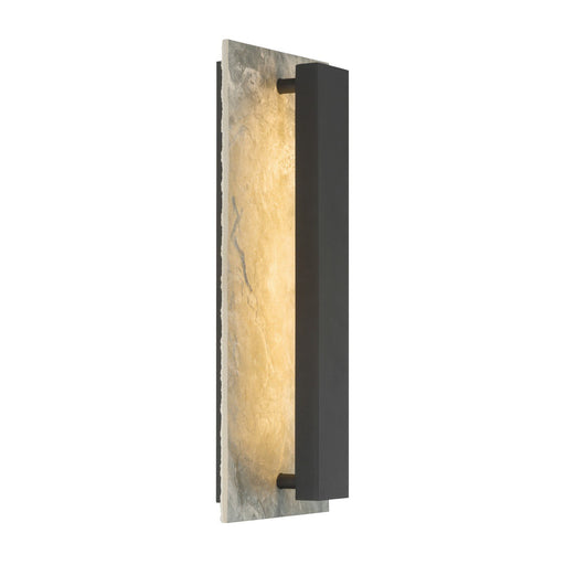 Avenelle Large LED Outdoor Wall Sconce in Sand Coal Black