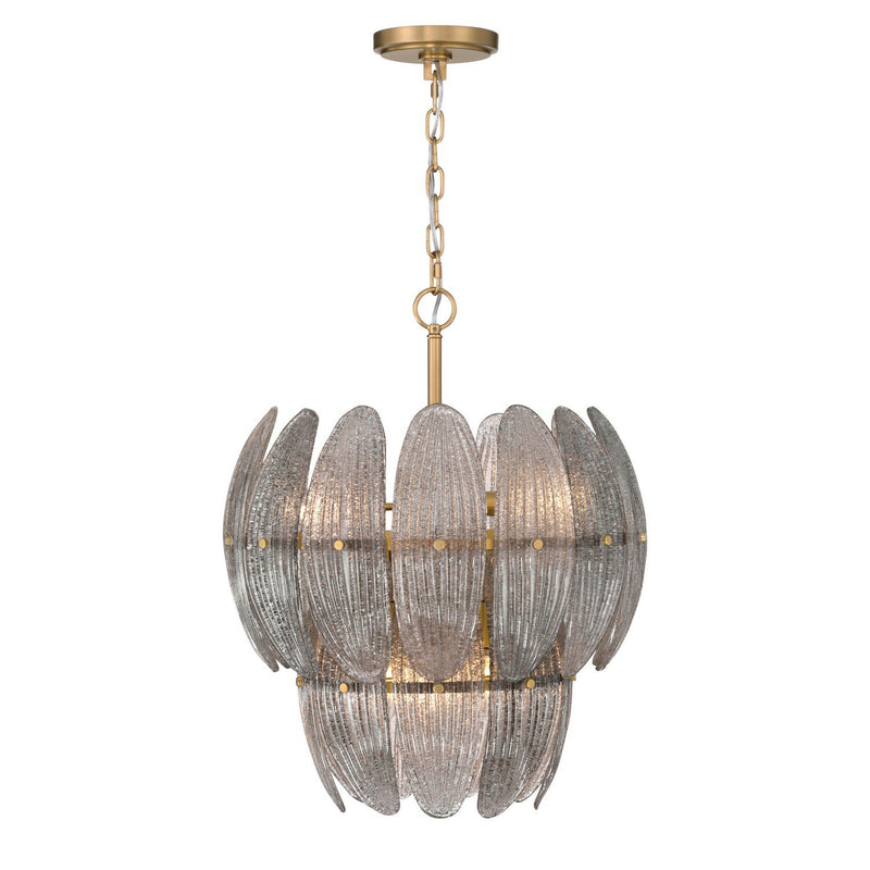 Marclaire 6-Light Chandelier in Legacy Brass