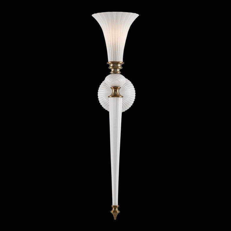 Bianca Wall Sconce in Winter Brass