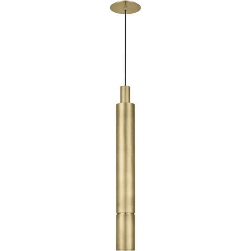Sottile X-Large Pendant in Natural Brass