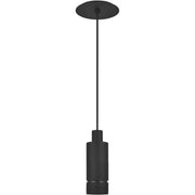 Sottile Small Pendant in Nightshade Black