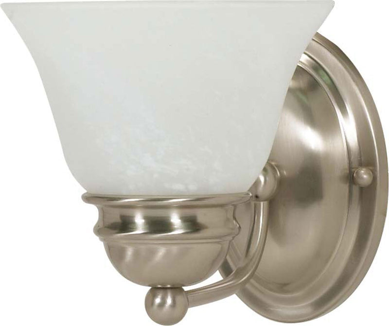Empire Bath Sconce in Brushed Nickel