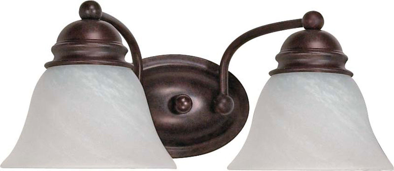 Empire 2-Light 15" Vanity in Old Bronze