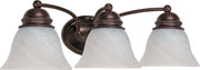 Empire 3-Light Bath Vanity Light in Old Bronze