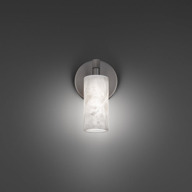 Zayle Swing Arm Wall Lamp in Antique Nickel