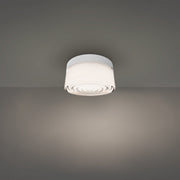 Tuck Outdoor Flush Mount in White