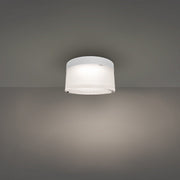 Tuck III Outdoor Flush Mount in White