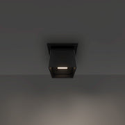 Kube 3.5" Outdoor Flush Mount in Black