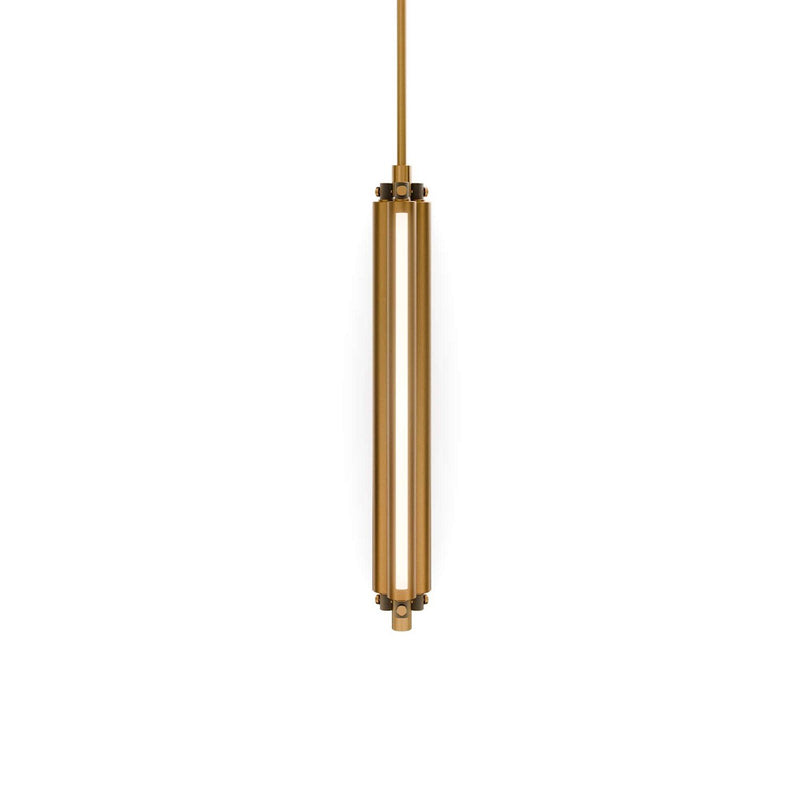 Trice 3-Light Mini Pendant in Aged Brass