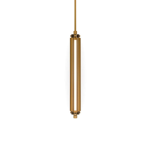 Trice 3-Light Mini Pendant in Aged Brass