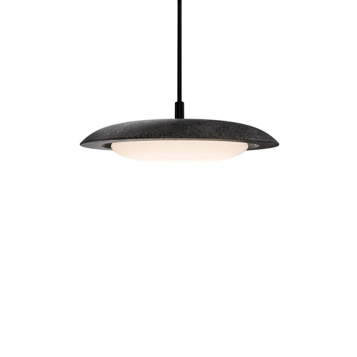 Saturno Pendant in Basalt Stone/black
