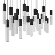 Cinema 23-Light Linear Pendant in Black