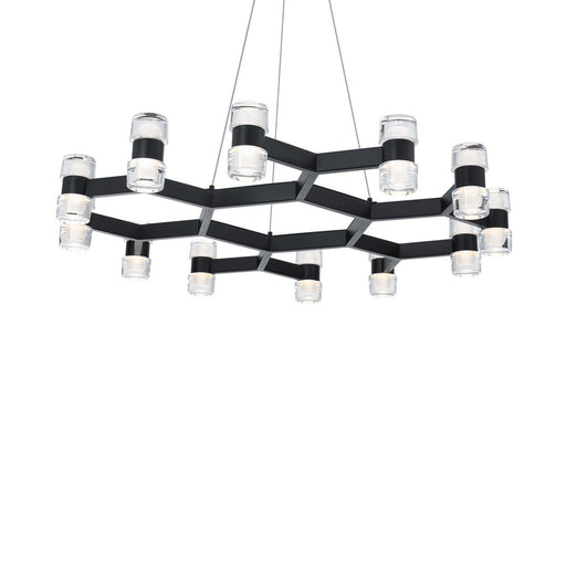 Dashe 24-Light Chandelier in Black