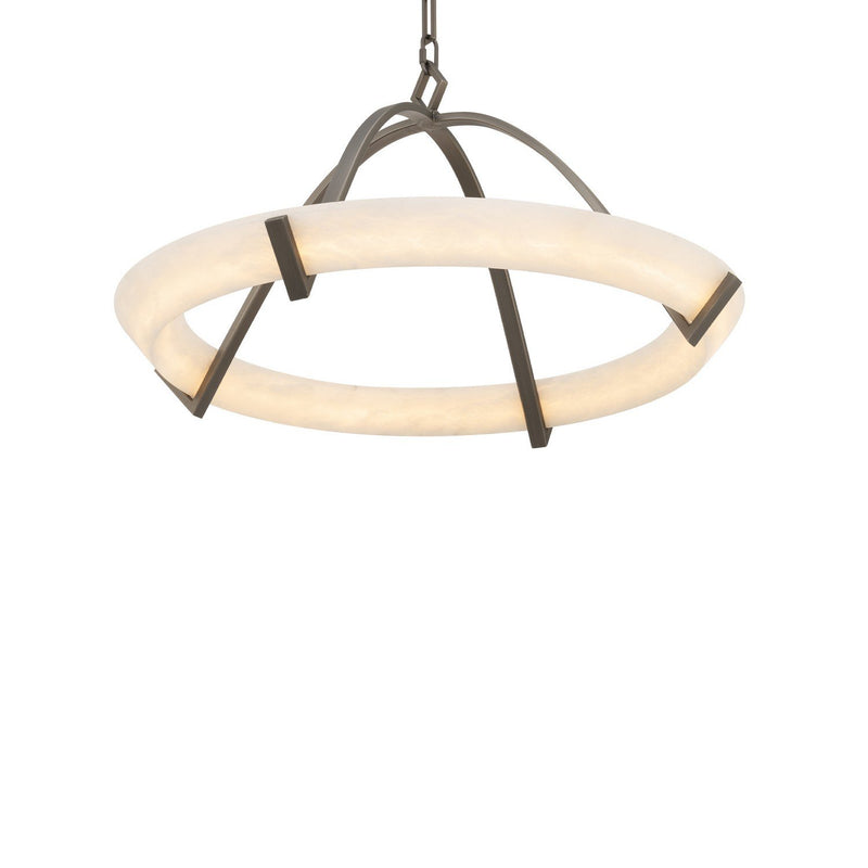 Copa Chandelier in Antique Nickel