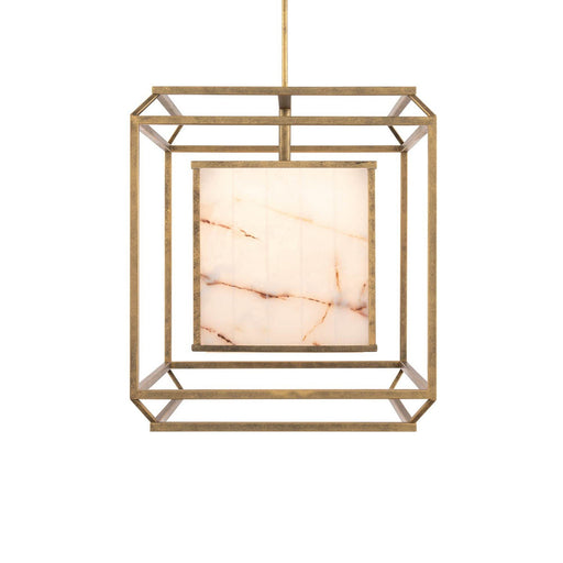 Sylvester Pendant in Burnished Brass