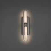Whitt 2-Light Wall Sconce in Antique Nickel