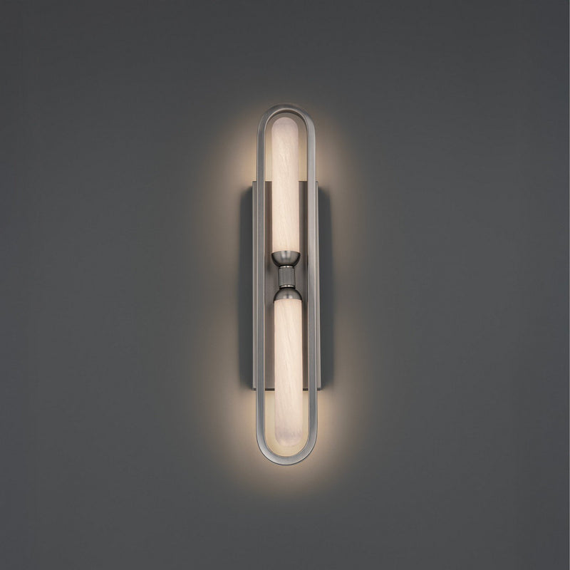 Whitt 2-Light Wall Sconce in Antique Nickel
