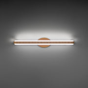 Mainline 2-Light 28" Bath Sconce in Aged Brass