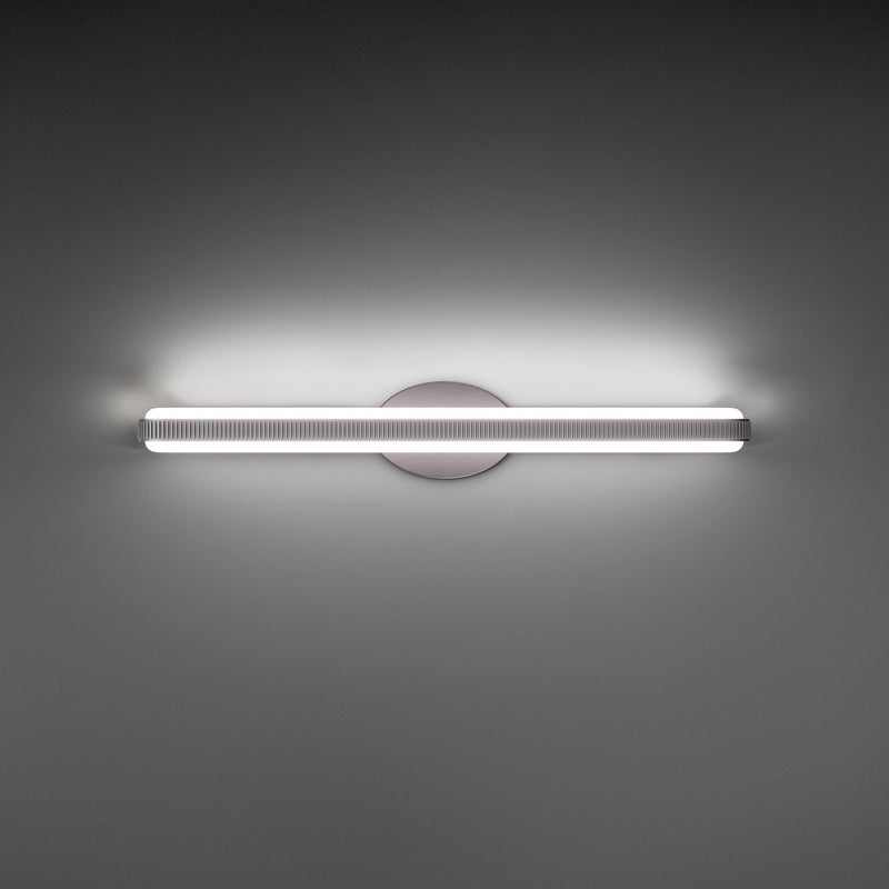 Mainline 2-Light 28" Bath Sconce in Brushed Nickel