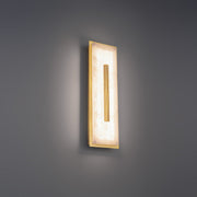 Clarice Wall Sconce in Aged Brass