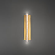 Rapper 18" Wall Sconce in Aged Brass