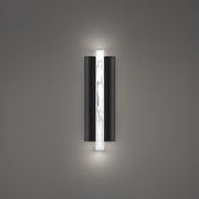 Rapper 18" Wall Sconce in Black